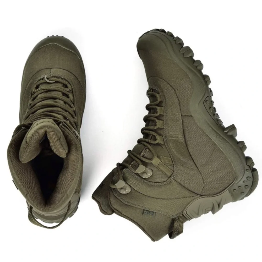 Men's Tactical Boots 8'' Mid Combat Boots Waterproof Military Boots